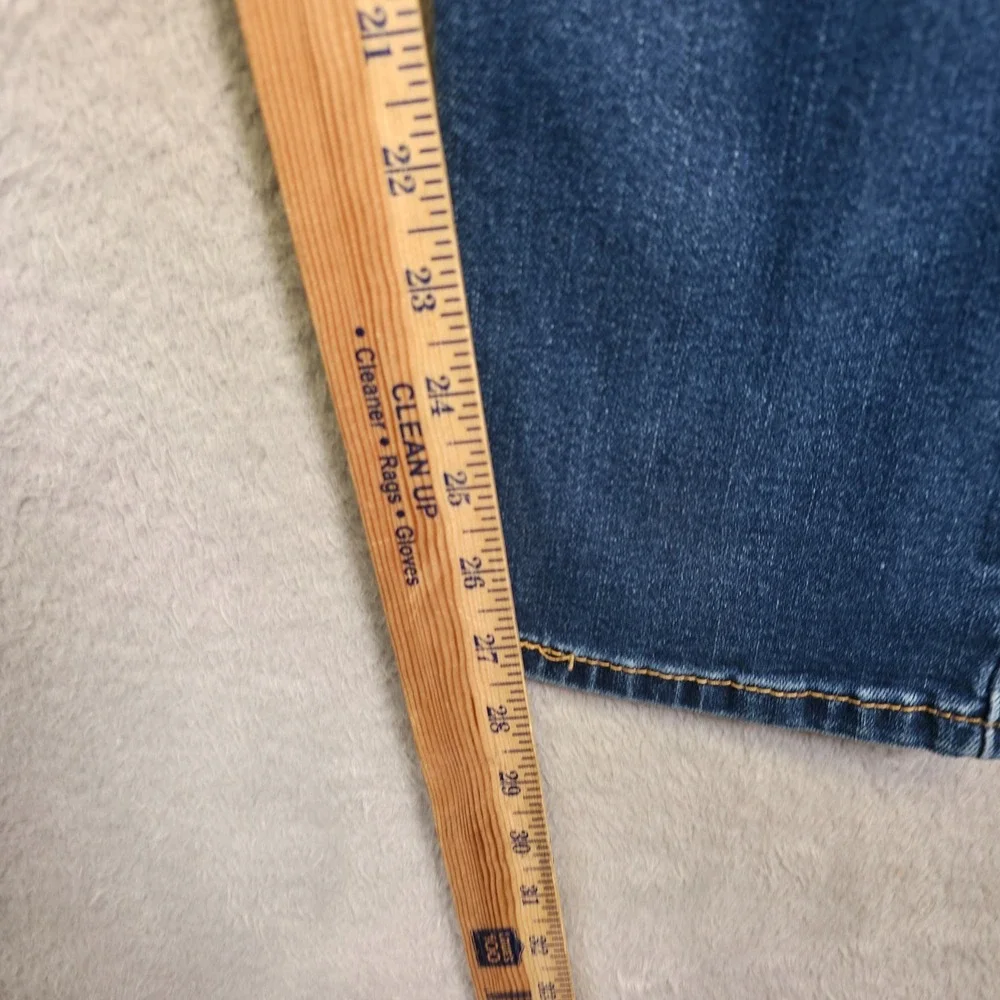 Levis 502 Jeans 32x30 Blue Taper Fit Medium‎ Wash Stretch Denim Classic 32x27